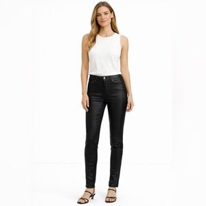 Rag & Bone Pants Black Satin Skinny 25